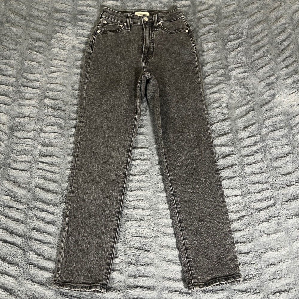 Madewell‎ The Curvy Perfect Vintage Jean 23 Lunar Wash Faded Black CKP462580734